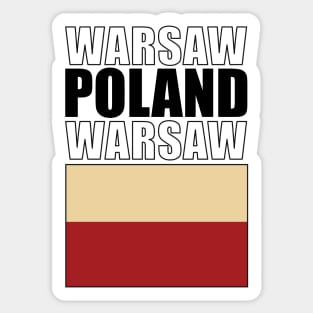 Flag of Poland Sticker